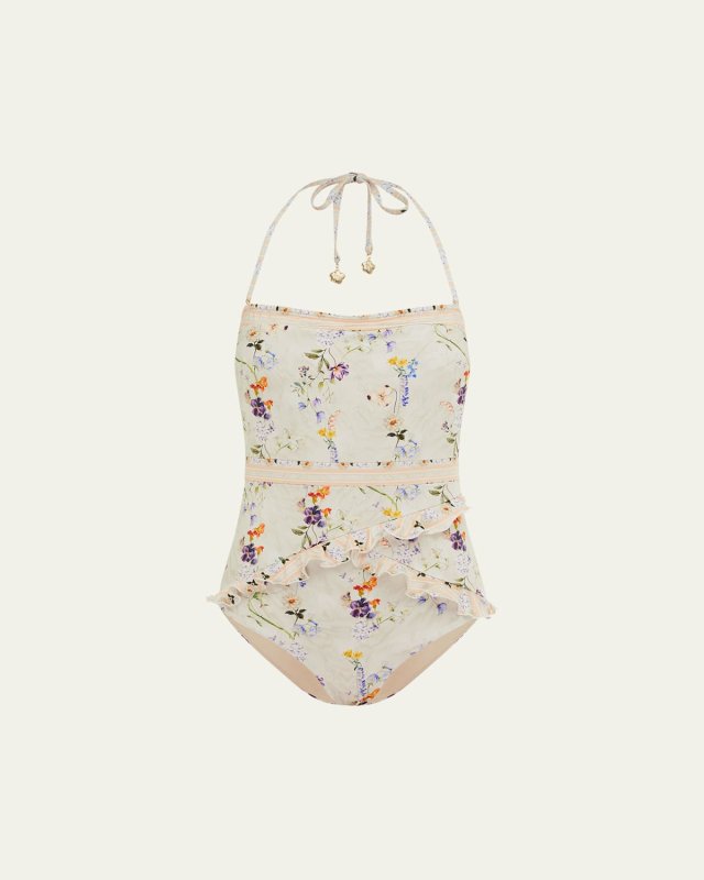 Bridget Bandeau One-Piece Swimsuit